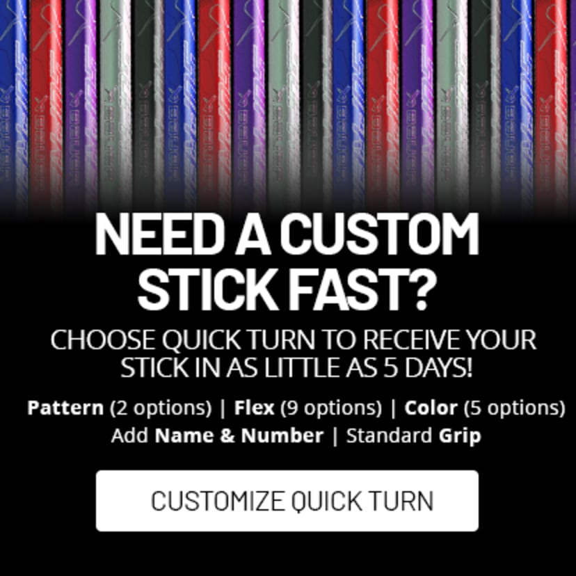 View Quick Turn Options - Bauer Fuse Custom Sticks