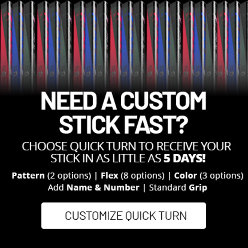 View Quick Turn Options - Bauer Pulse 2 Custom Sticks