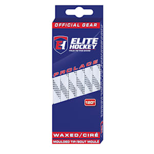 Red Black NEW Elite Pro X7 Molded Tip Wide Hockey Laces 