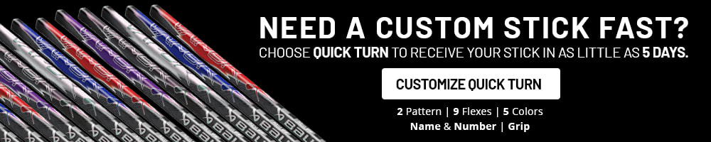 View Quick Turn Options - Bauer Vapor Flylite Custom Sticks