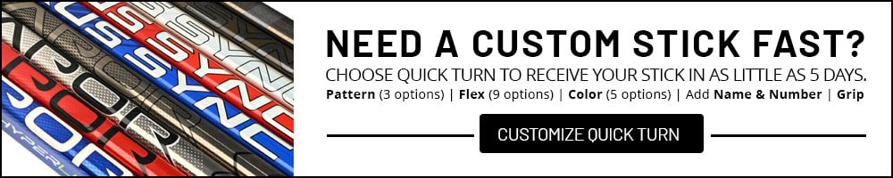 Customize Quick Turn - Bauer Nexus Custom Sticks
