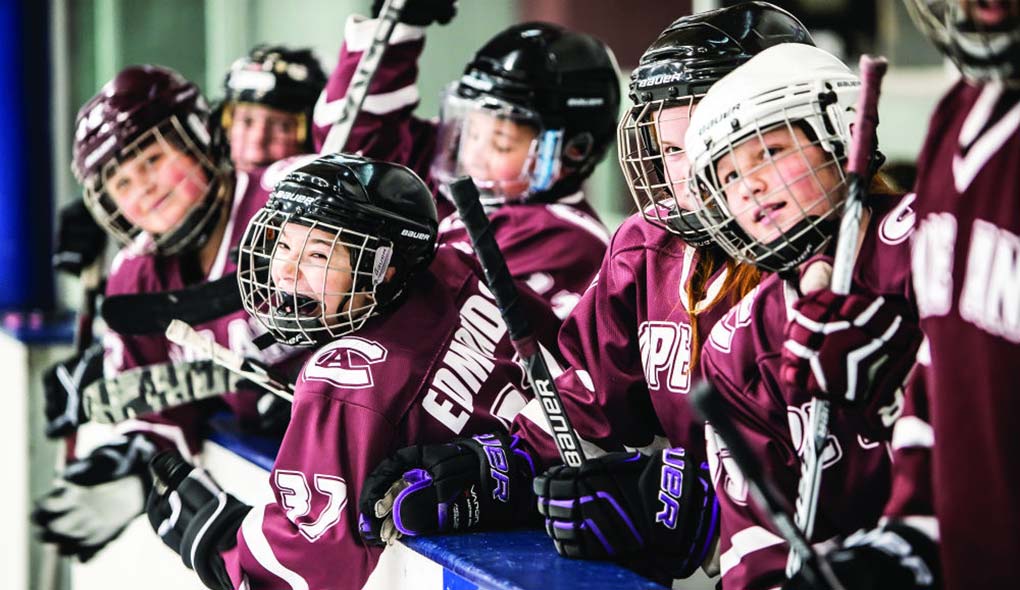 Youth hockey team