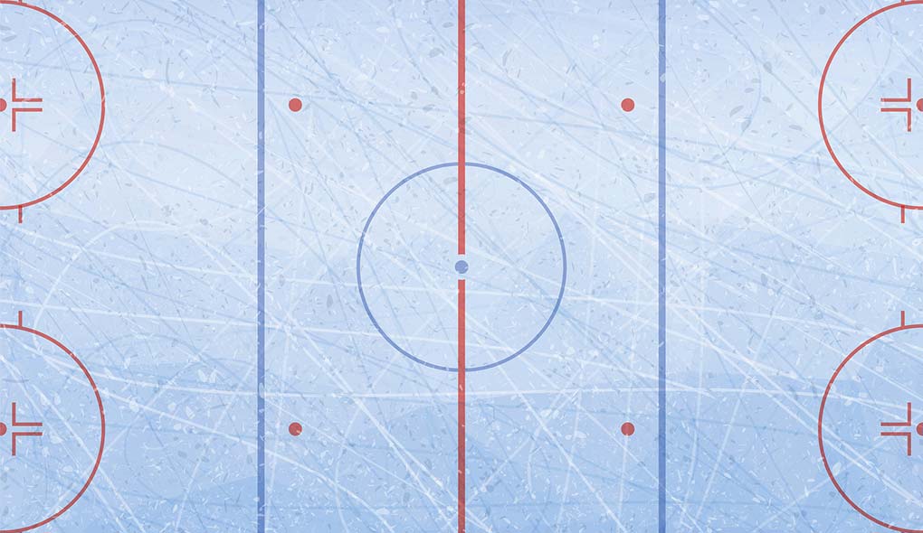 Ice Hockey Diagram – Defensive Strategy – Neutral Zone Trap