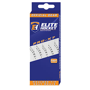 Elite Hockey Pro-X7 Molded Tipped Laces