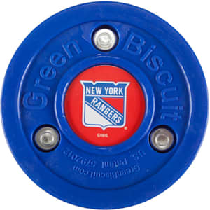 Green Biscuit NHL Team Logo Puck