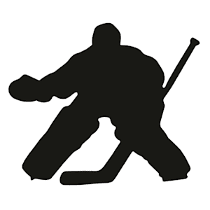 A&R A&R Hockey Goalie Magnet & Decal