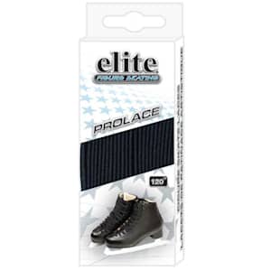 Elite Hockey Prolace Waxed Molded Tip Laces - Black - 108.0