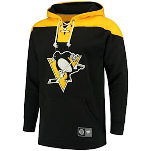 Fanatics Pittsburgh Penguins Fleece Lace Up Hoody - Adult