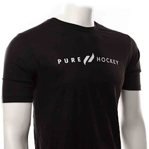 Pure Hockey Classic Tee 1.0 - Black - Adult
