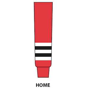 NHL Team Hockey Socks - Chicago Blackhawks - Intermediate