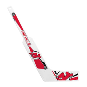 InGlasco Plastic Goalie Mini-Stick - New Jersey Devils