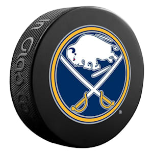 InGlasco NHL Basic Logo Puck - Buffalo Sabres