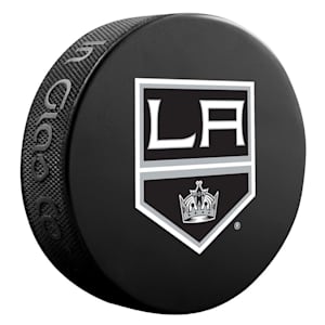 InGlasco NHL Basic Logo Puck - Los Angeles Kings