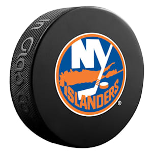 InGlasco NHL Basic Logo Puck - New York Islanders