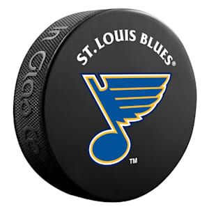 InGlasco NHL Basic Logo Puck - St. Louis Blues