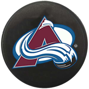 InGlasco NHL Mini Puck Charms - Colorado Avalanche