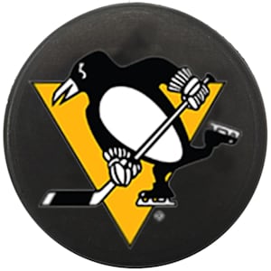 InGlasco NHL Mini Puck Charms - Pittsburgh Penguins