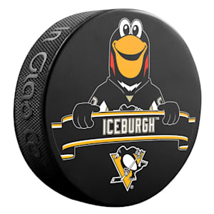 InGlasco NHL Mascot Souvenir Puck - Pittsburgh Penguins