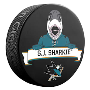 InGlasco NHL Mascot Souvenir Puck - San Jose Sharks