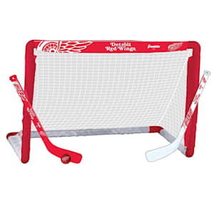 Franklin NHL Team Mini Hockey Goal Set - Detroit Red Wings