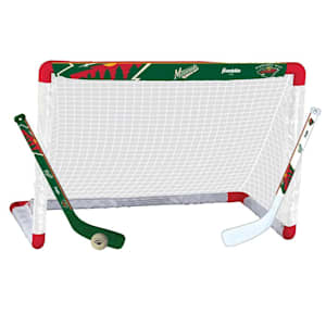 Franklin NHL Team Mini Hockey Goal Set - Minnesota Wild