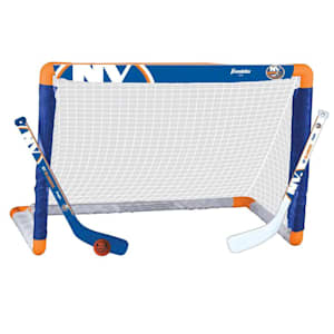 Franklin NHL Team Mini Hockey Goal Set - New York Islanders