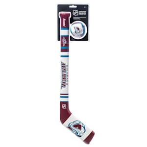 Franklin NHL Team Soft Sport Mini Hockey Set - Colorado Avalanche