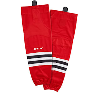 CCM SX8000 Game Sock - Chicago Blackhawks - Senior