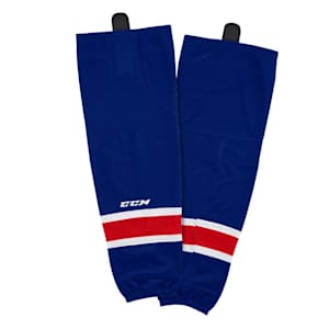 CCM SX8000 Game Sock - New York Rangers - Senior