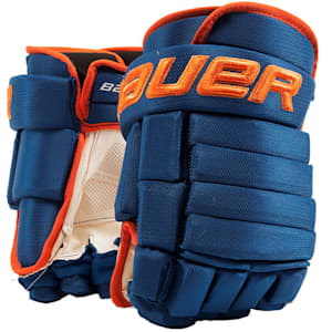 Bauer 4-Roll Team Pro Hockey Gloves - Junior