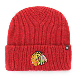 47 Brand Brain Freeze Cuff Knit Hat - Chicago Blackhawks