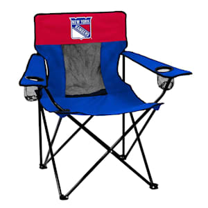 Logo Brands New York Rangers Elite Fold Out Chair
