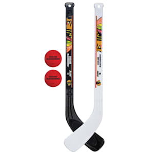 Franklin NHL Mini Hockey Stick Set - Chicago Blackhawks