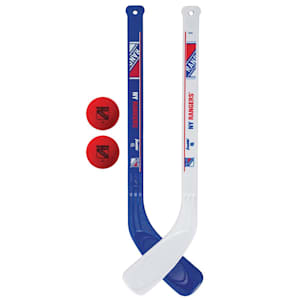 Franklin NHL Mini Hockey Stick Set - New York Rangers