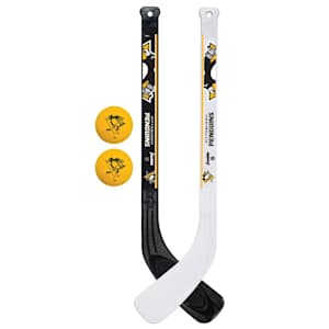 Franklin NHL Mini Hockey Stick Set - Pittsburgh Penguins