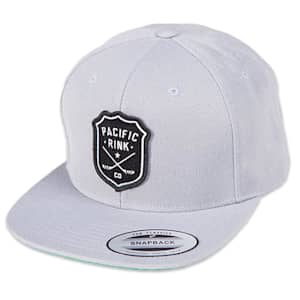 Pacific Rink Sheriffs Snapback Cap - Silver - Adult