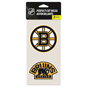 Wincraft Perfect Cut Decal 2PK - Boston Bruins