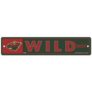 Wincraft Minnesota Wild Street Sign