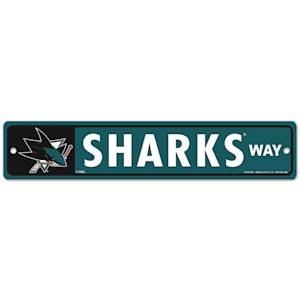 Wincraft San Jose Sharks Street Sign
