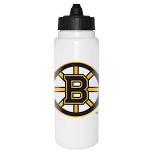 InGlasco NHL Water Bottle - Tall Boy 1000ml - Boston Bruins