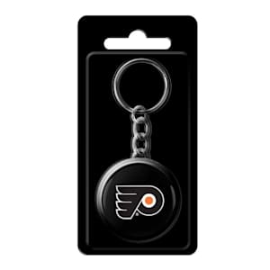 InGlasco NHL Puck Keychain - Philadelphia Flyers