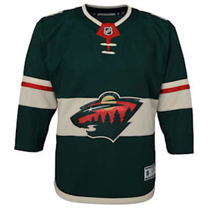 Outerstuff Minnesota Wild - Premier Replica Jersey - Home - Youth