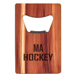 Woodchuck USA Massachusetts Hockey Bottle Opener- Short