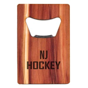 Woodchuck USA New Jersey Hockey Bottle Opener- Short