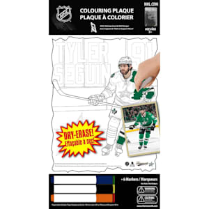 Frameworth Tyler Seguin NHL Coloring Plaque