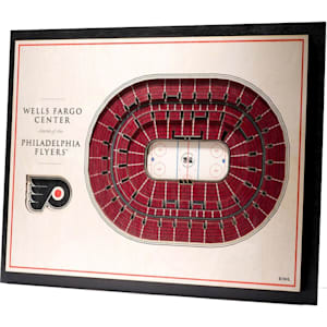YouTheFan Philadelphia Flyers 5Layer Stadium 3D Wall Art