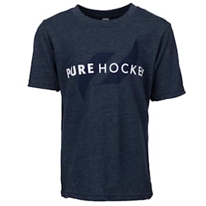 Pure Hockey Classic Tee 2.0 - Navy - Youth