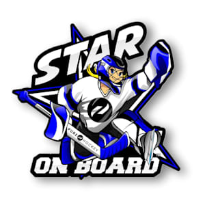 Star on Board Girl - Goalie - Option B