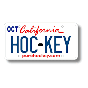 State License Plate Car Decal