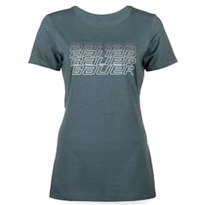 Bauer Graphic Fade Short Sleeve Tee Shirt - Womens